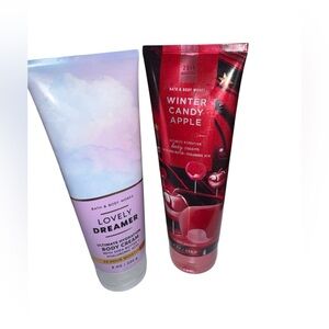 Bath & Body Works Lovely Dreamer Body Cream & Winter Candy Apple